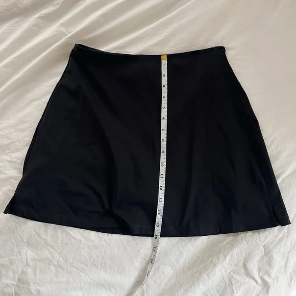 Girlfriend Collective / Black Skort / Size Large - Picture 5 of 7